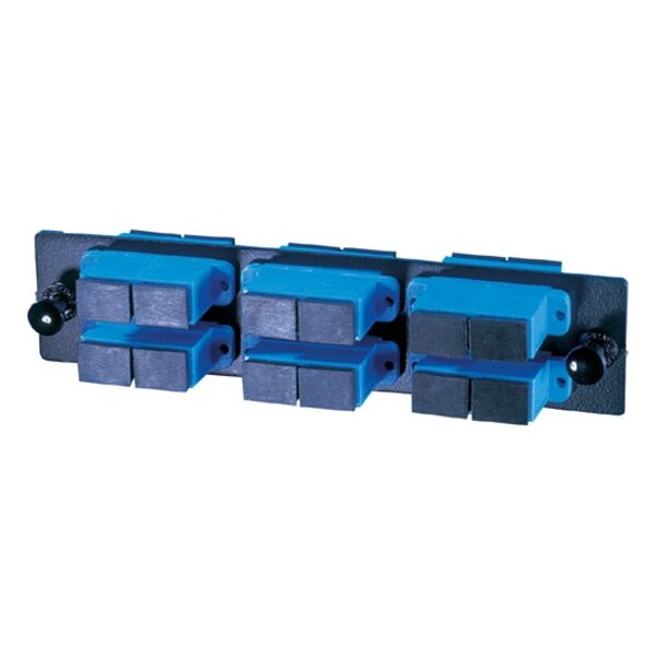 Ortronics 6 PORT PANEL SC DUPLEX SM, LOADED FOR FC SERIES ENCL OFP-SCD12AC - main